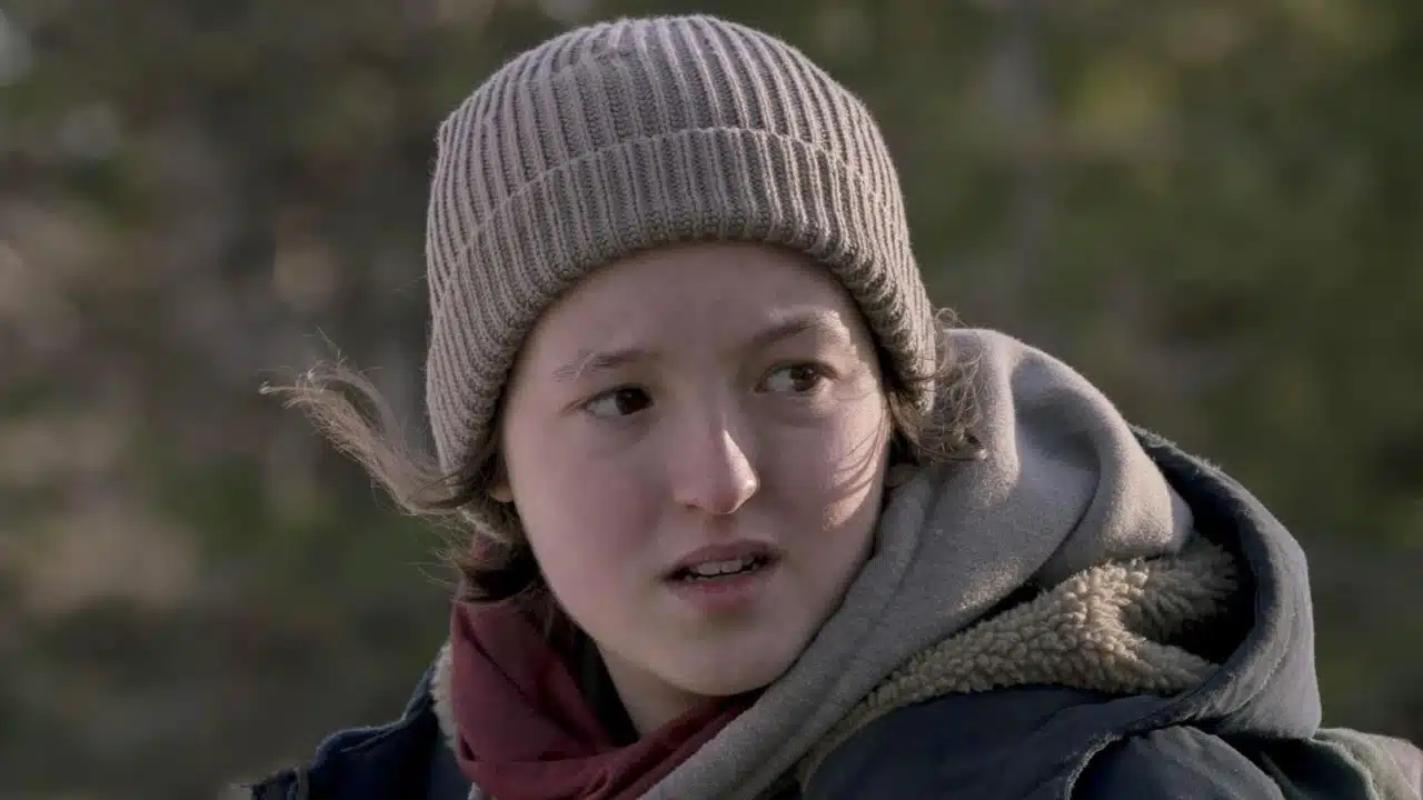 Atriz Bella Ramsey interpretando Ellie em The Last of Us na HBO