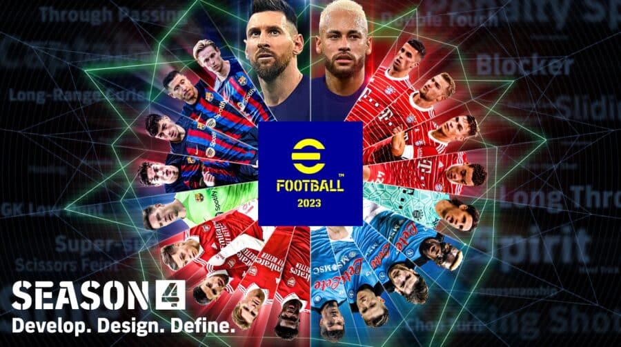Com Gabigol no Dream Team, Temporada 4 de eFootball 2023 é iniciada