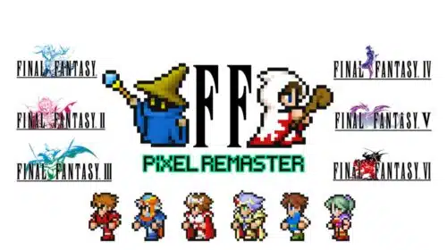 Jogos de Final Fantasy Pixel Remaster ultrapassam 2 milhões de cópias vendidas