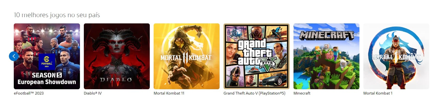 Hype por Mortal Kombat 1 coloca MK 11 em evidência 1 Mortal Kombat 1 na PS Store