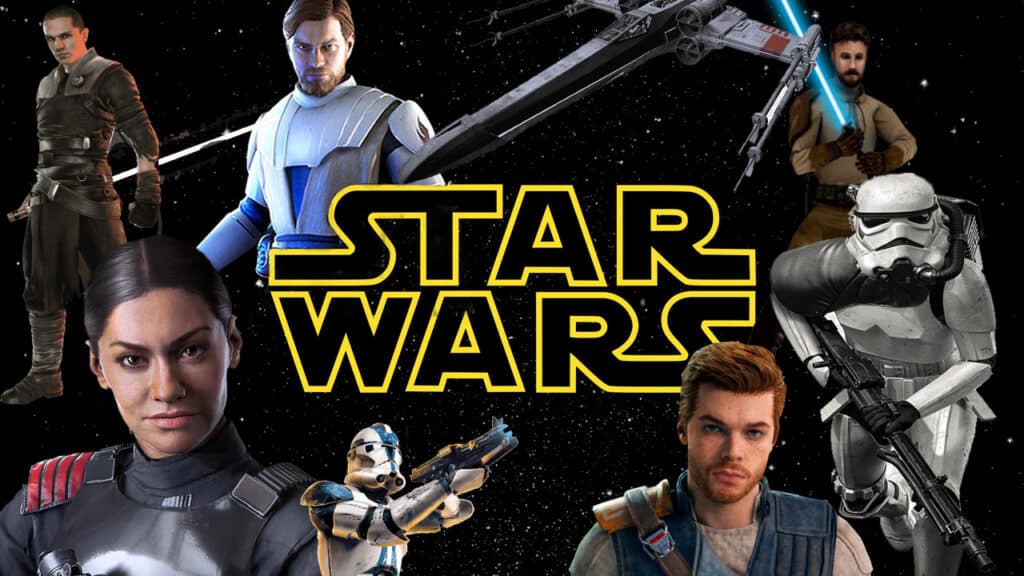 A Cronologia Dos Jogos De Star Wars