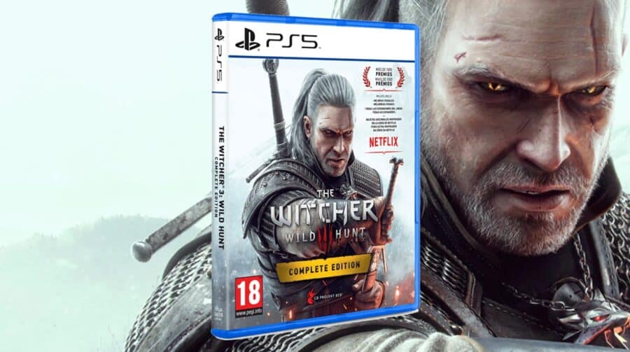 The Witcher 3 Complete Edition - Jogo Ps5 Mídia Física