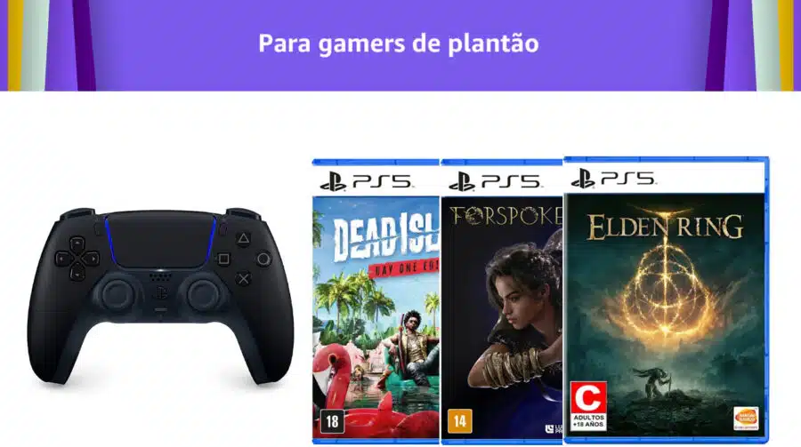 Festival Geek Gamer traz até 50% off em jogos e acessórios de PS5; Aproveite!