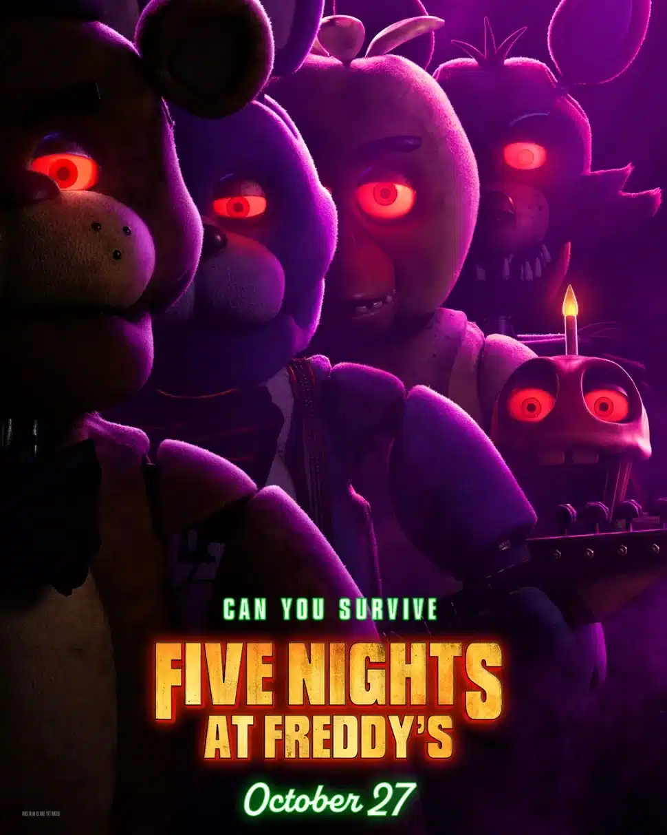 filme de Five Nights at Freddy's
