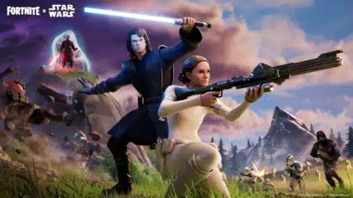 Update de Fortnite traz Anakin, Darth Maul e mais personagens de Star Wars