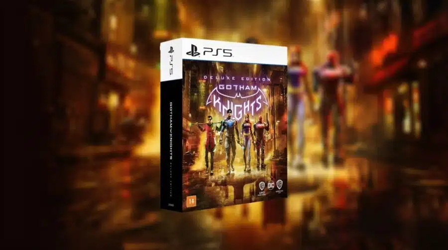 Gotham Knights Deluxe Edition para PS5 está com desconto na Amazon