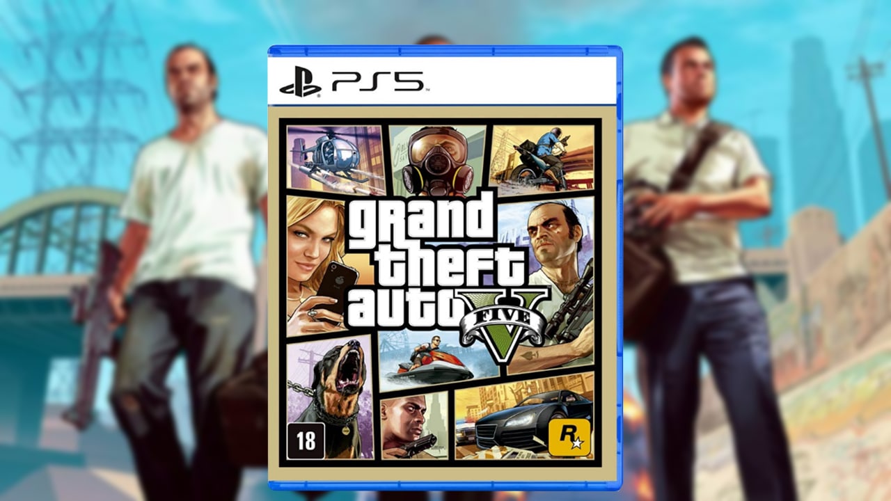 Jogo Grand Theft Auto V (GTA 5 ) PS5 Mídia Física - rockstar games