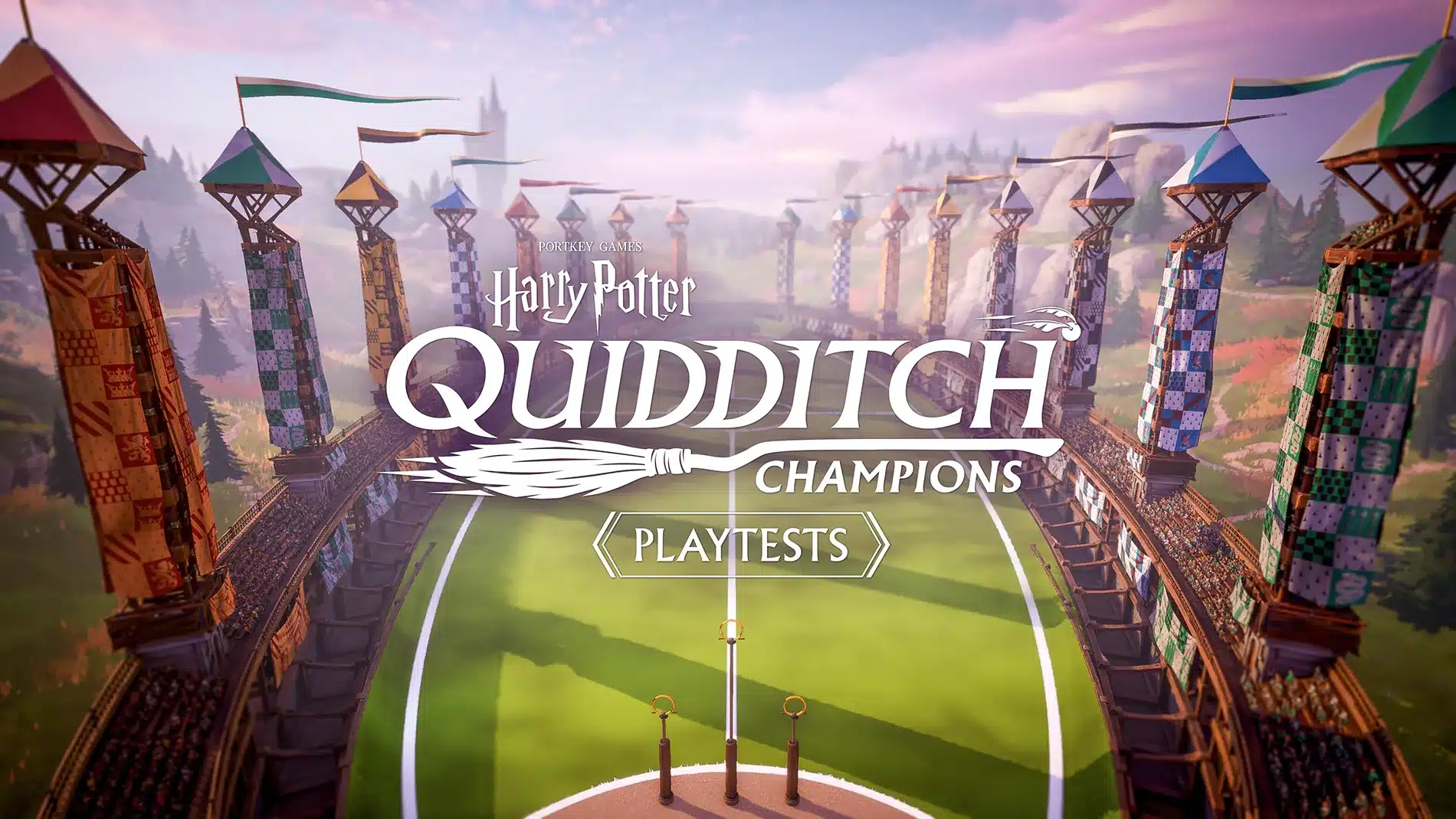 The gameplay of Quidditch is shown online