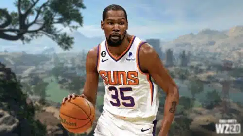Kevin Durant, estrela da NBA, pode ser o próximo operador de Warzone 2.0