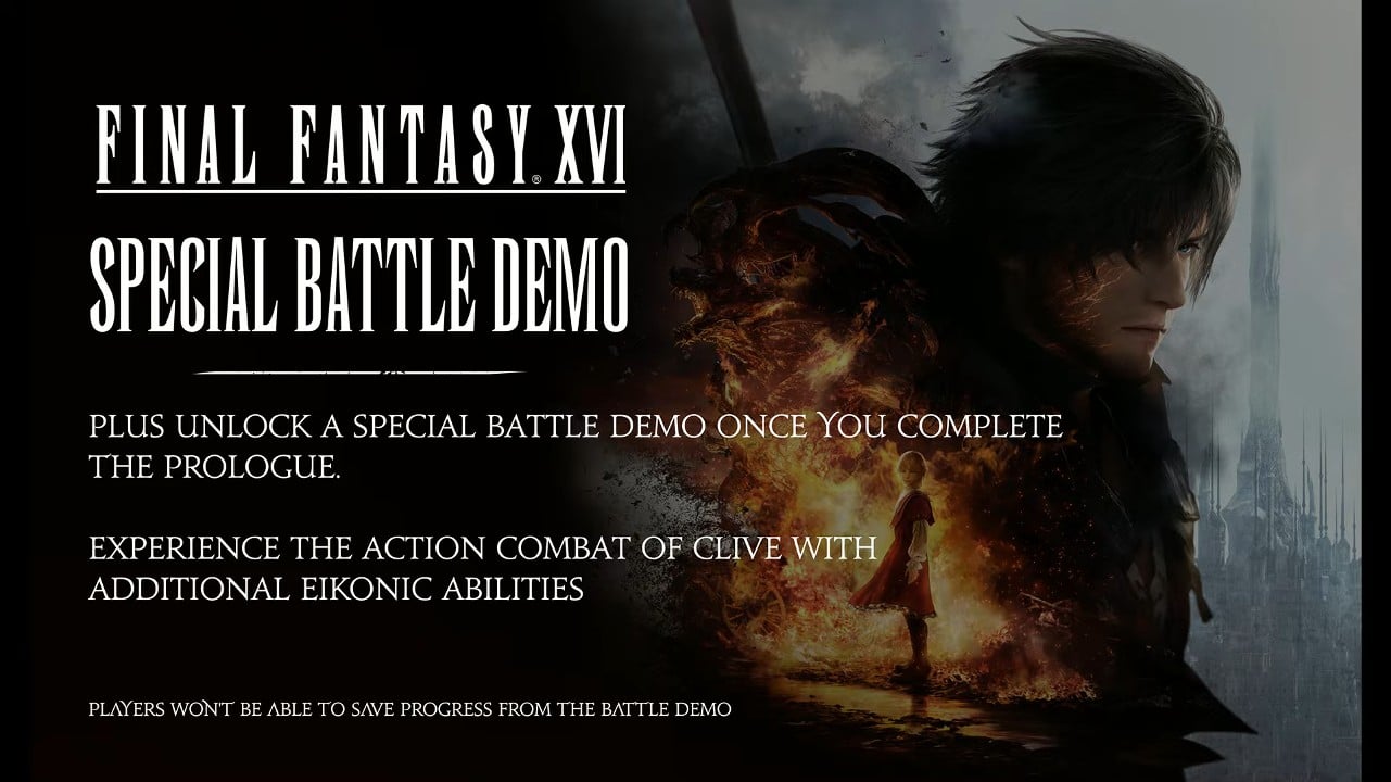 Eine Testversion von Final Fantasy XVI