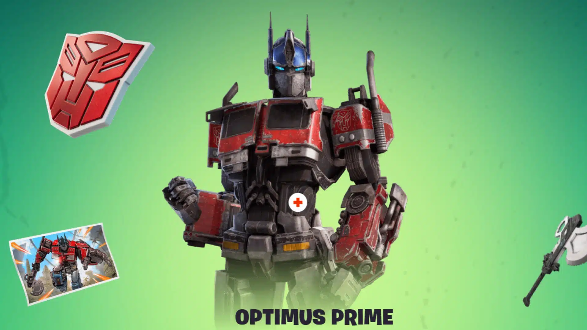 Fortnite Optimus Prime