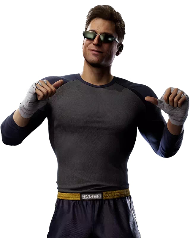 Lutadores de Mortal Kombat 1 têm histórias divulgadas pela Warner 6 JOhnny Cage lutadores de Mortal Kombat 1