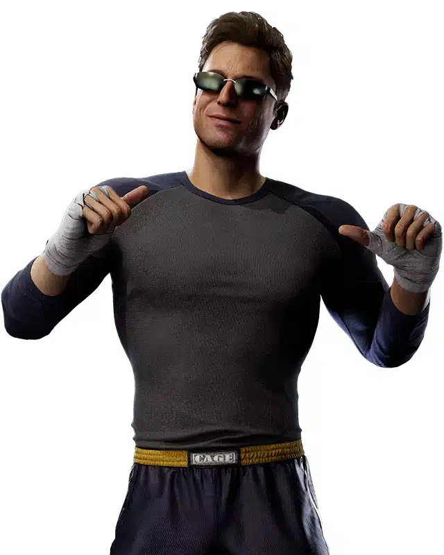 JOhnny Cage lutadores de Mortal Kombat 1