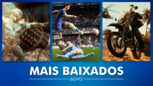 Sony revela os jogos mais baixados da PS Store em maio de 2023