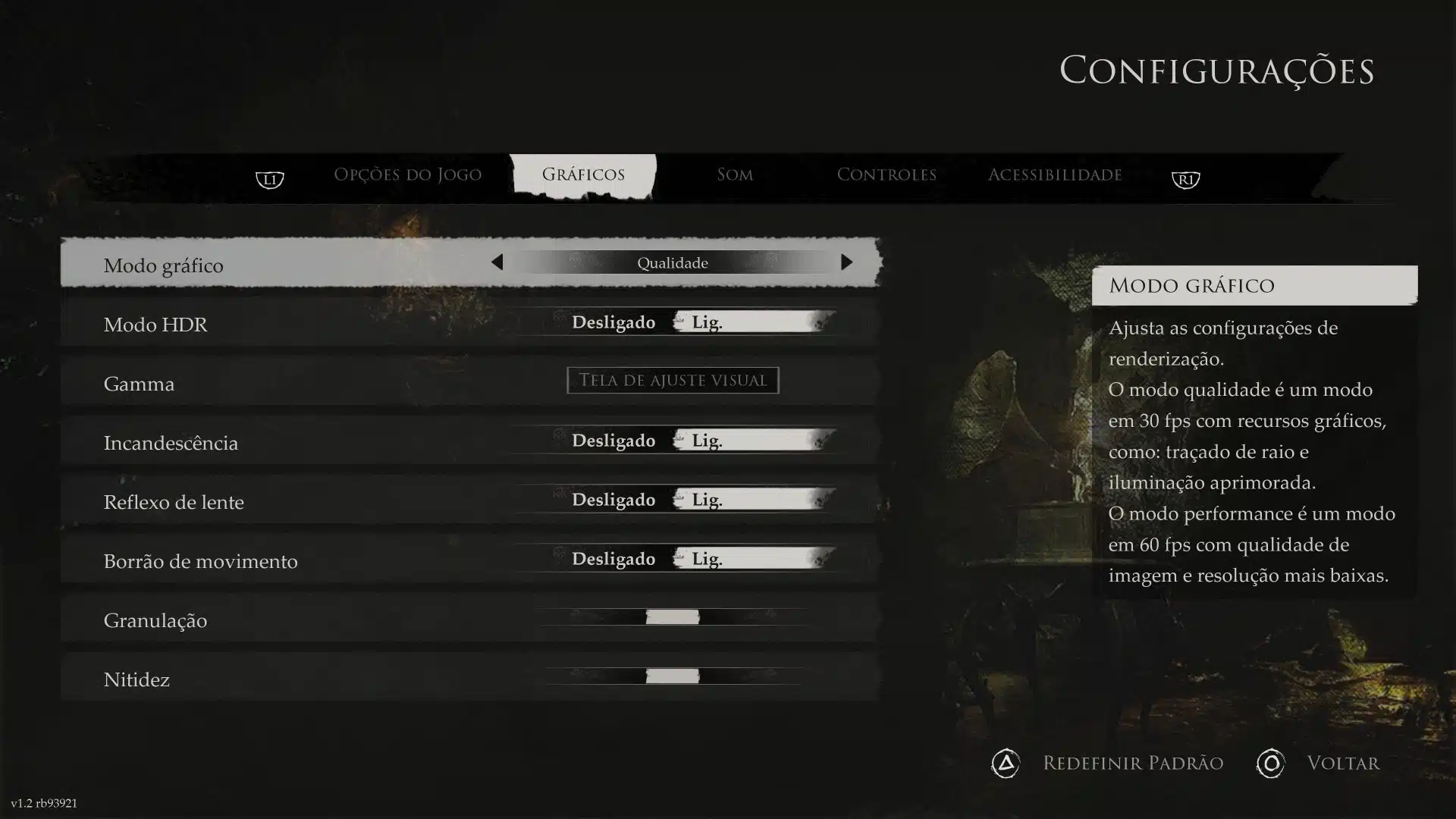 Layers of Fear config