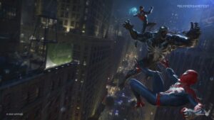 Peter, Miles e Venom: nova arte de Marvel’s Spider-Man 2 é linda!