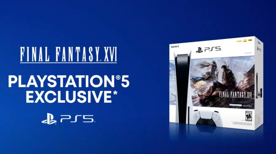 Trailer de Final Fantasy XVI destaca recursos de nova geração e bundle do PS5