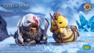 Quacktos e Quacktreus? Personagens de God of War “viram” patos de borracha