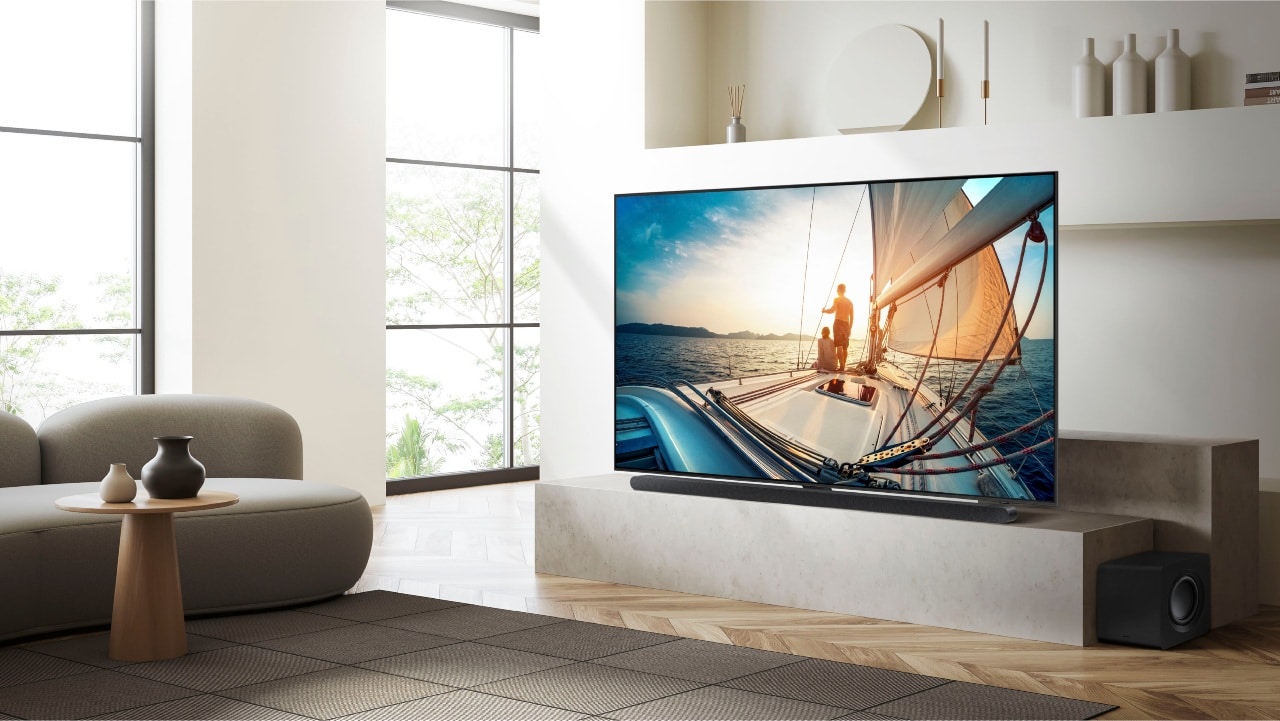 Smart TV Samsung 50 QN90C 4K Gaming TV NEO QLED até 144Hz Tela