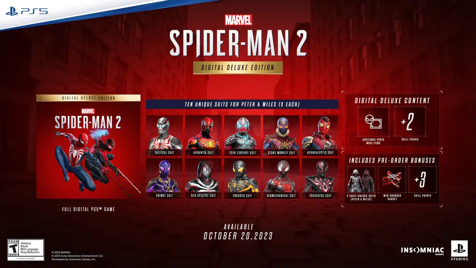 Pré-venda de Marvel's Spider-Man 2