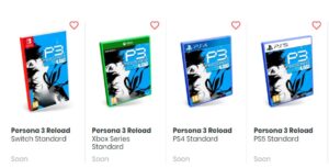 Persona 3 Reload aparece em loja espanhola e aumenta hype