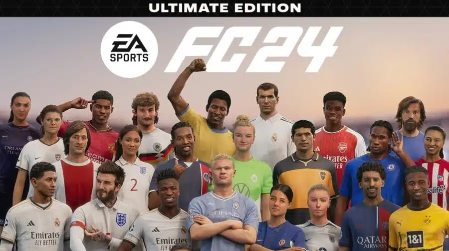 Vini Jr., Pelé e Haaland! EA exibe capa de EA Sports FC 24 Ultimate Edition