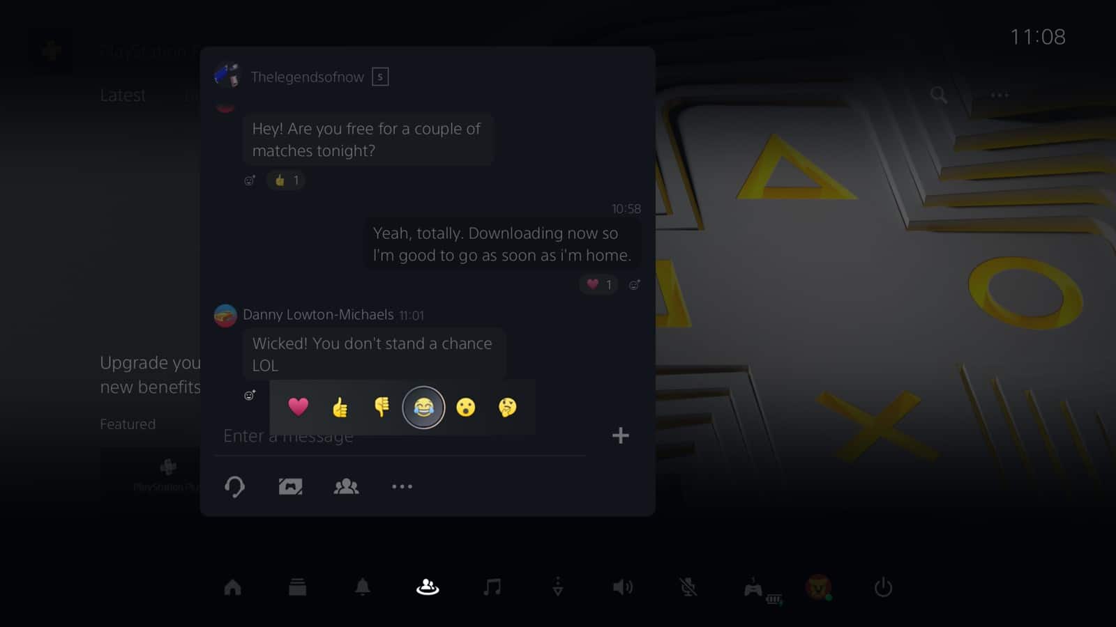 Sony anuncia novas funcionalidades para o PS5 6 Emojis PS5