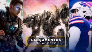 Confira os lançamentos de agosto de 2023 para PlayStation 4 e PlayStation 5