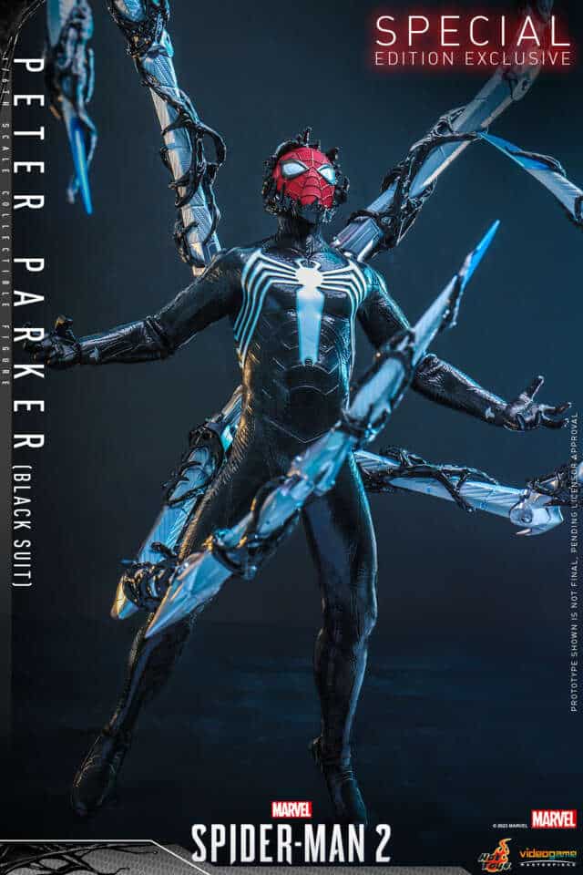 Espetacular! Action figure de Spider-Man 2 detalha traje de simbionte 2 1