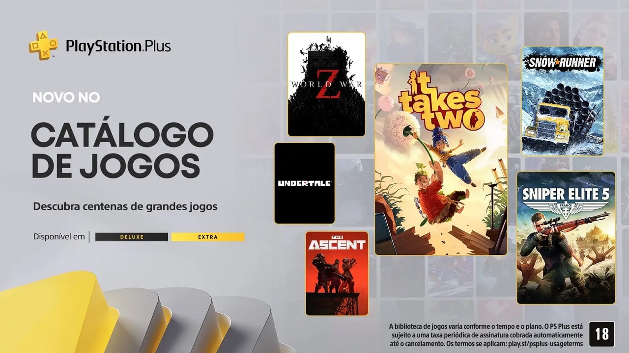 PlayStation Plus: veja lista de jogos grátis de agosto no PS4 e PS5