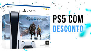 Imperdível: Amazon oferece PS5 + God of War Ragnarok por menos de R$ 3.600