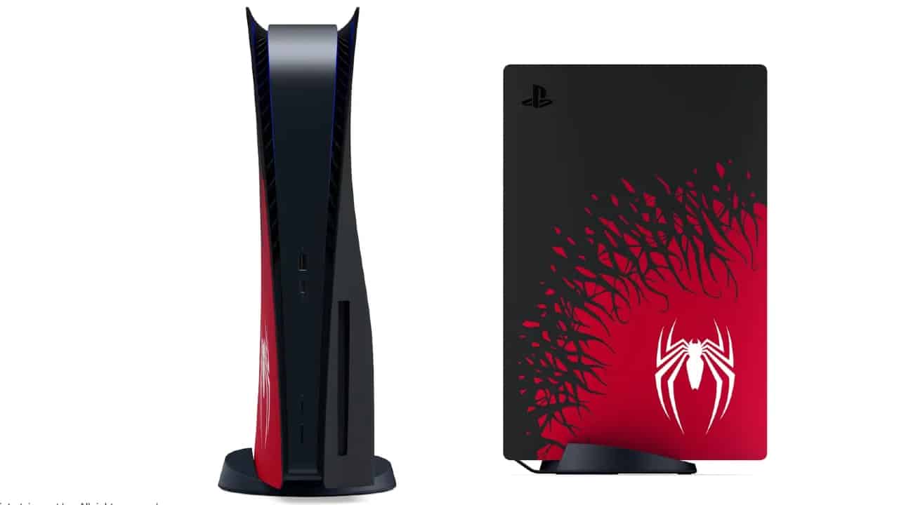 Sony anuncia PS5 temático de Marvel's Spider-Man 2; veja