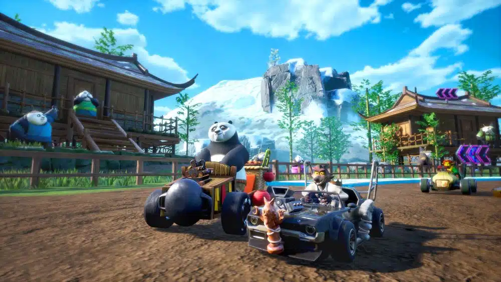 Po em DreamWorks All-Star Kart Racing
