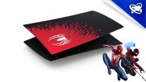 LIMITADO: começa a pré-venda das Tampas de Spider-Man 2 para PS5