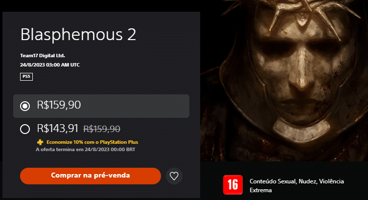 Blasphemous 2 tem gameplay sangrento divulgado; veja 1 Blasphemous 2 na PS Store