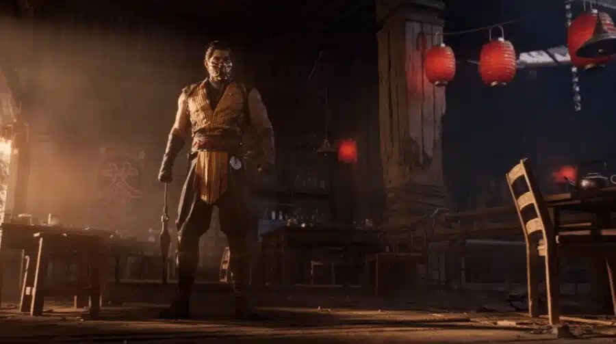 Mortal Kombat 1: gameplay traz Scorpion e Johnny Cage em ação