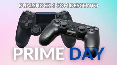 Prime Day: DualShock 4 preto está com 23% de desconto