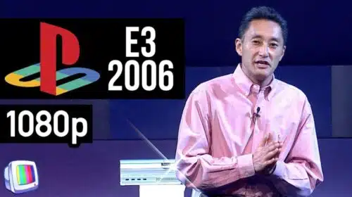 Conferência da Sony na E3 2006 é publicada em Full HD no YouTube