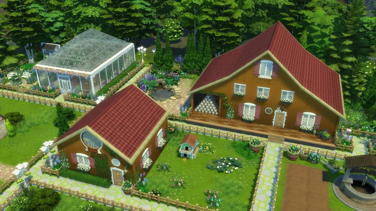 Fazenda  The sims 4