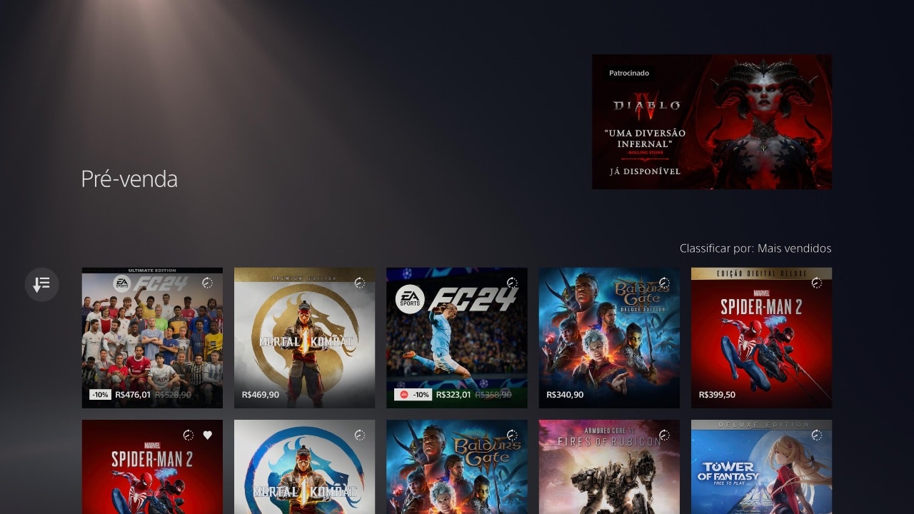 Com sucesso no PC, Baldur's Gate 3 é destaque em pré-vendas da PSN 1 Baldur's Gate 3 na PSN