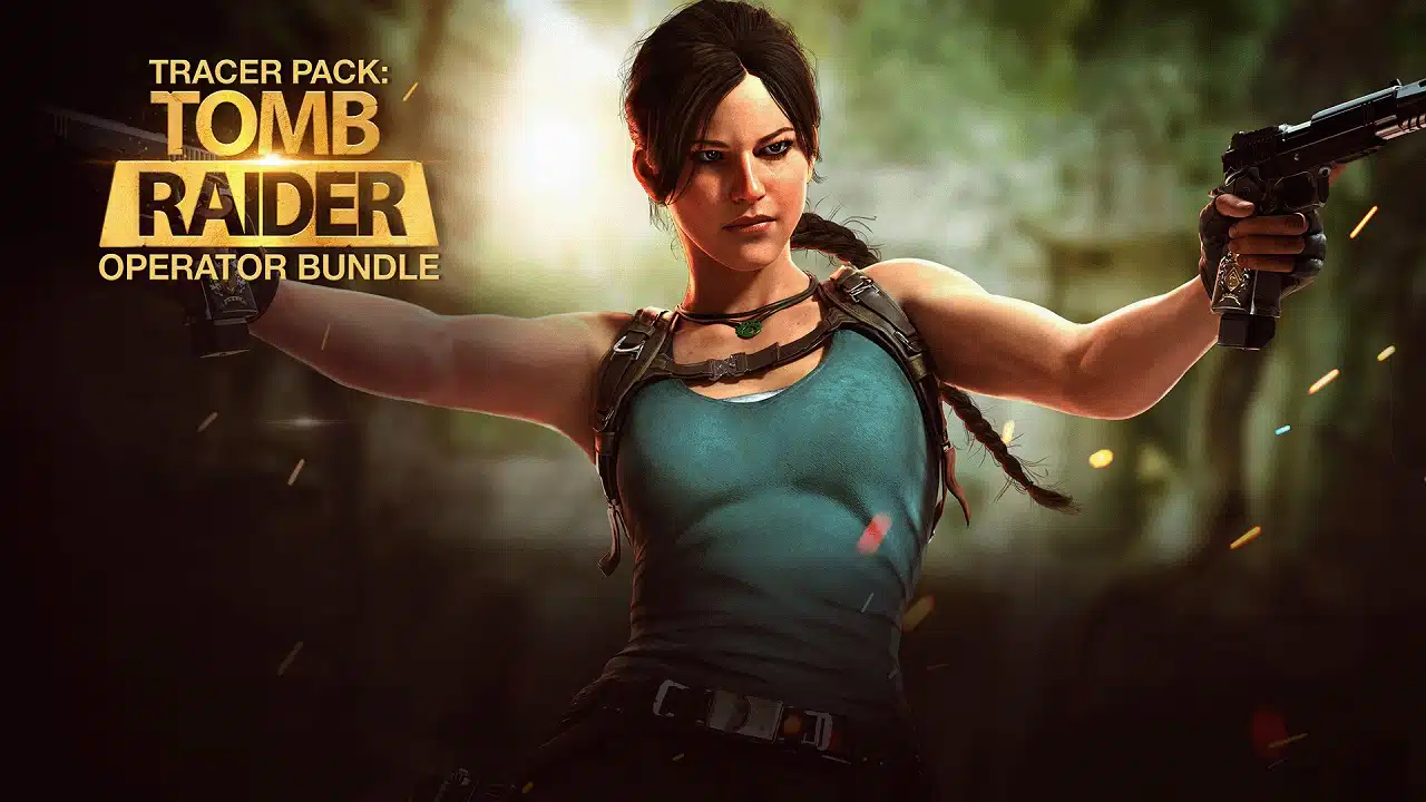 Call of Duty Modern Warfare II e Warzone com pack de Lara Croft