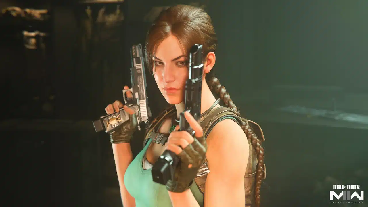 Call of Duty Modern Warfare II e Warzone tem Lara Croft
