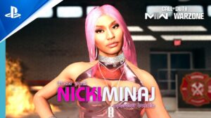 Trailer mostra Nicki Minaj em ação em Call of Duty: Warzone e MWII