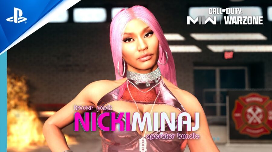 Call of Duty: fã chega a 14.000 abates com skin de Nicki Minaj e desbloqueia item especial