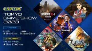 Capcom anuncia line-up para a Tokyo Game Show 2023