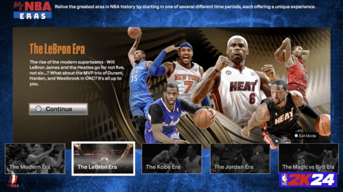 NBA 2K24 terá Carreira na WNBA e Era de LeBron no MyTeam