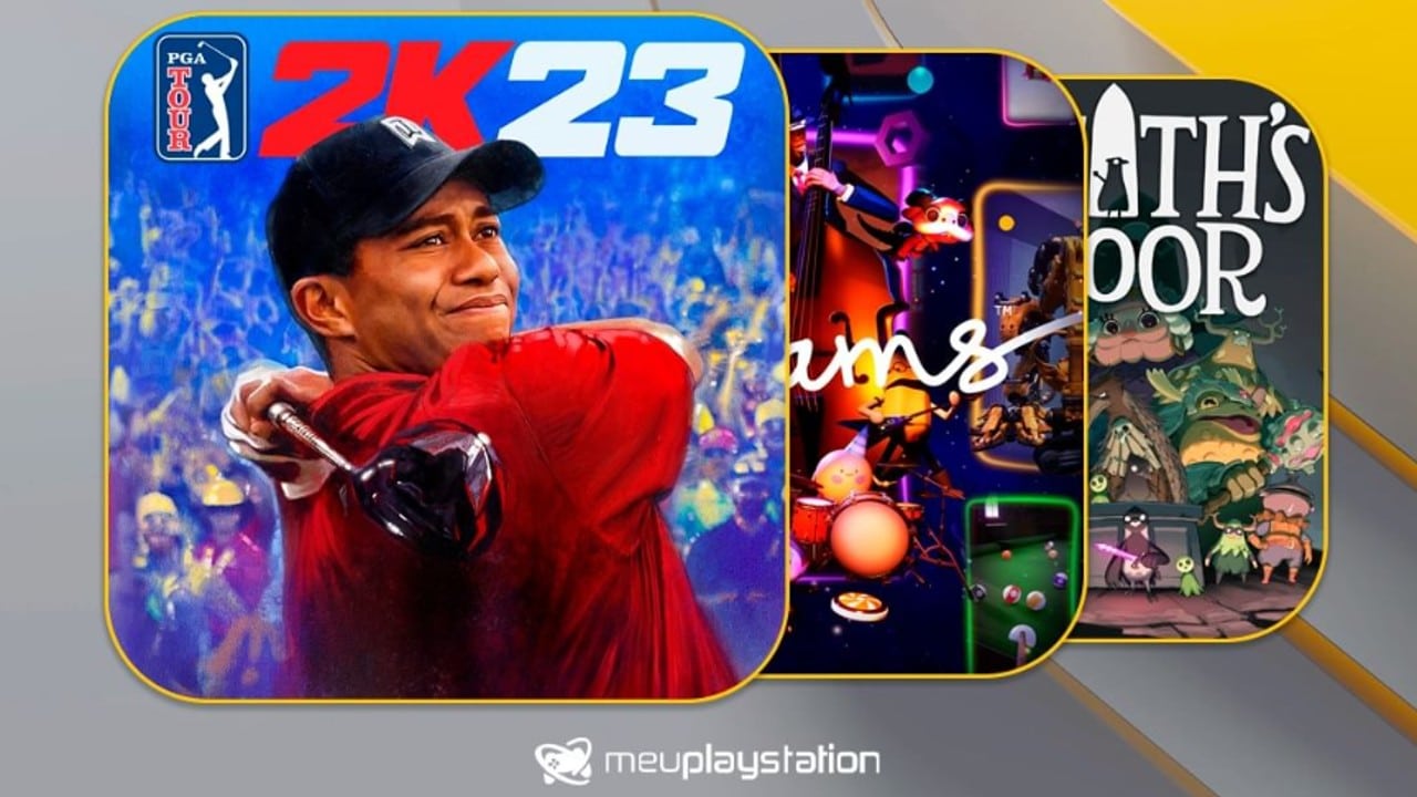 Jogos mensais de agosto para membros PlayStation Plus: PGA Tour 2K23,  Dreams, Death's Door – PlayStation.Blog BR