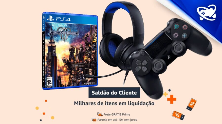 Saldão do Cliente Amazon traz muitos descontos para gamers