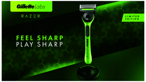 Razer e Gillette anunciam aparelho de barbear gamer