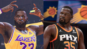 LeBron, Curry, KD: NBA 2K24 exala realismo em novas imagens